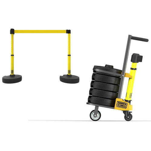 PLUS Cart Package, Blank Yellow Banner