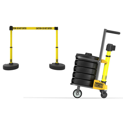 PLUS Cart Package with Tray, Yellow 
