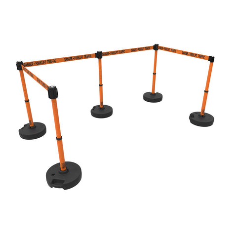 PLUS Barrier Set X5, Orange 