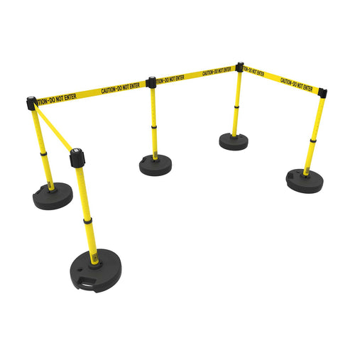 PLUS Barrier Set X5, Yellow 