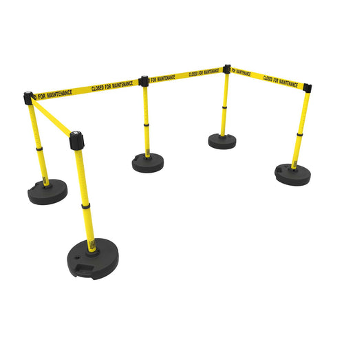 PLUS Barrier Set X5, Yellow 